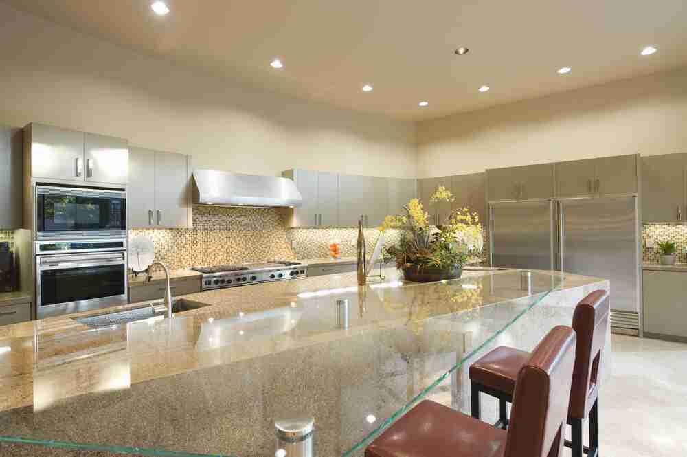 recessed lighting in kitchen