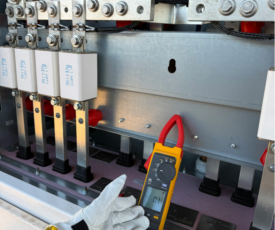 electrical inspection on panels